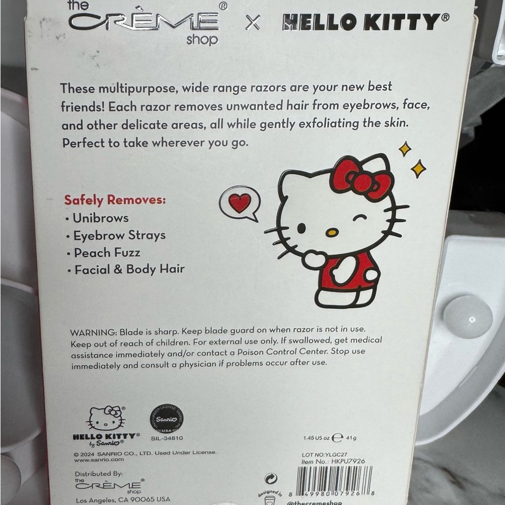 Hello Kitty Dermaplane & Sculpt Razors Set - Picture 2 of 2
